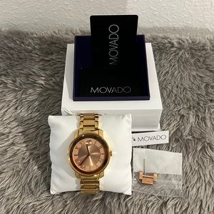 Movado Bold Rose Gold Watch